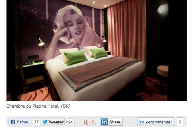 Le Figaro classe le Vice Versa Hotel dans le top 5 des hôtels déco !