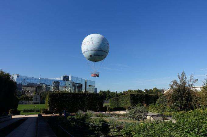 Balade à deux au Parc André Citroën et en ballon de Paris